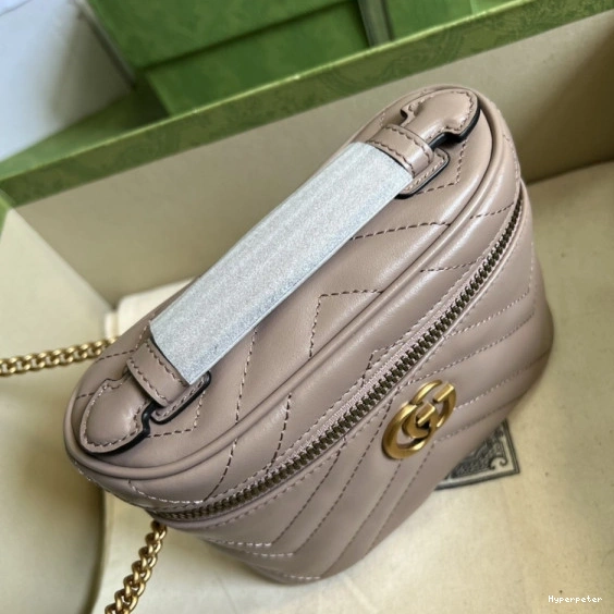 Hyperpeter Marmont mini bag GUCCI GG top handle 0725